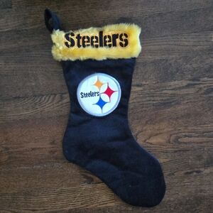 Steelers Black and Yellow Christmas Stocking
